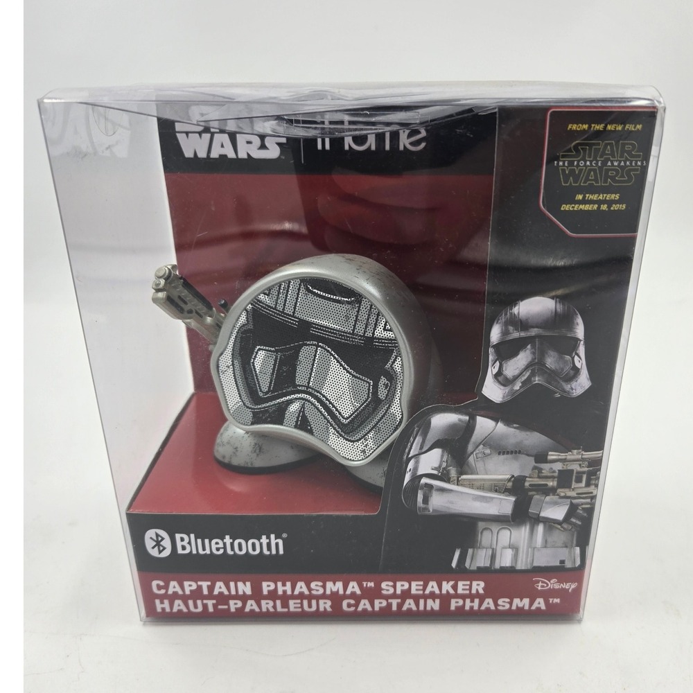 Star Wars iHome Captain Phasma Bluetooth Speaker NEW